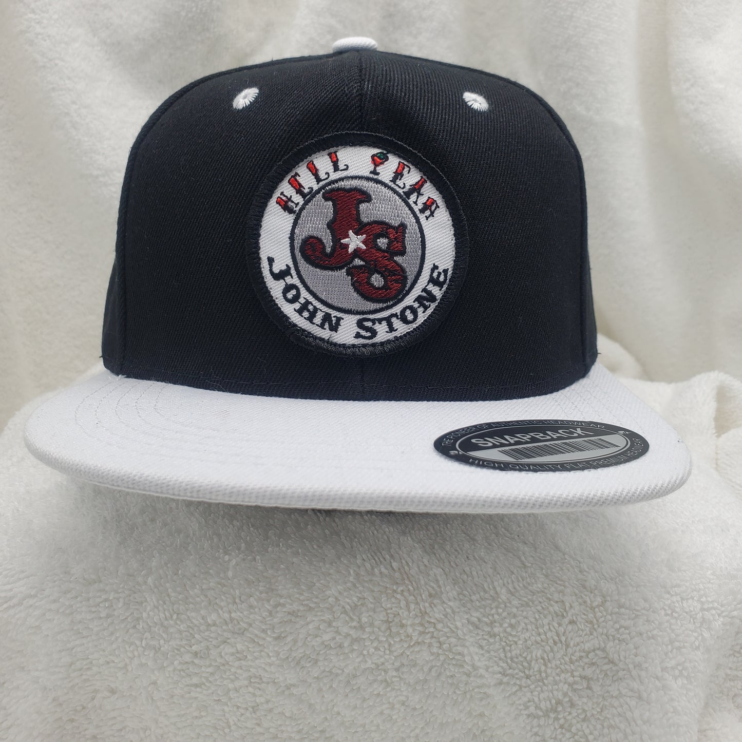 John Stone - Hell Yeah - Round Patch - Flat Brimmed - No Mesh Hat
