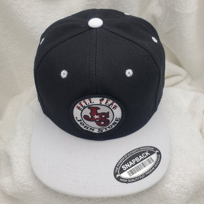 John Stone - Hell Yeah - Round Patch - Flat Brimmed - No Mesh Hat