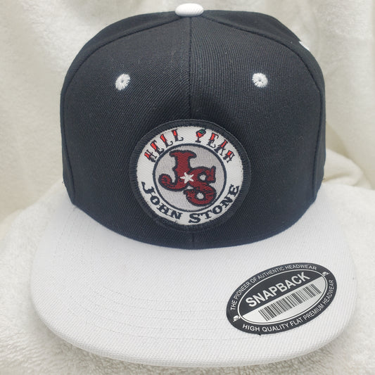 John Stone - Hell Yeah - Round Patch - Flat Brimmed - No Mesh Hat