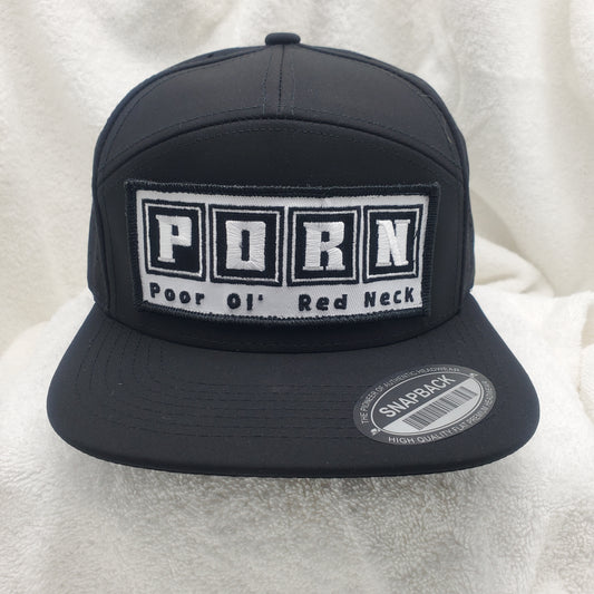 P.O.R.N. - Poor Ol' Red Neck Laser Vented Hat