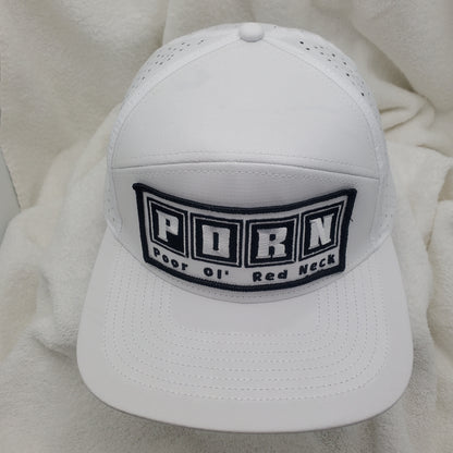P.O.R.N. - Poor Ol' Red Neck Laser Vented Hat